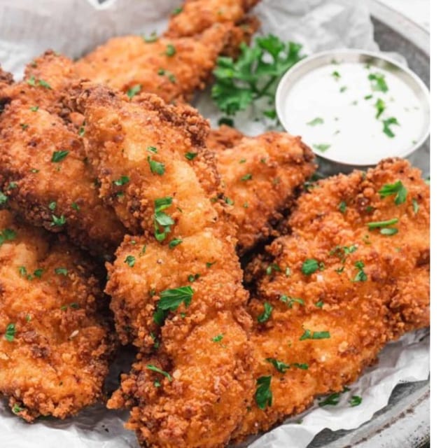 Jumbo Chicken Tenders.